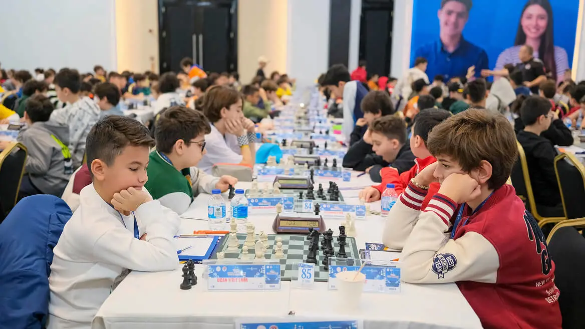 Türkiye Küçükler ve Yıldızlar Satranç Şampiyonası Antalya’da Düzenlendi