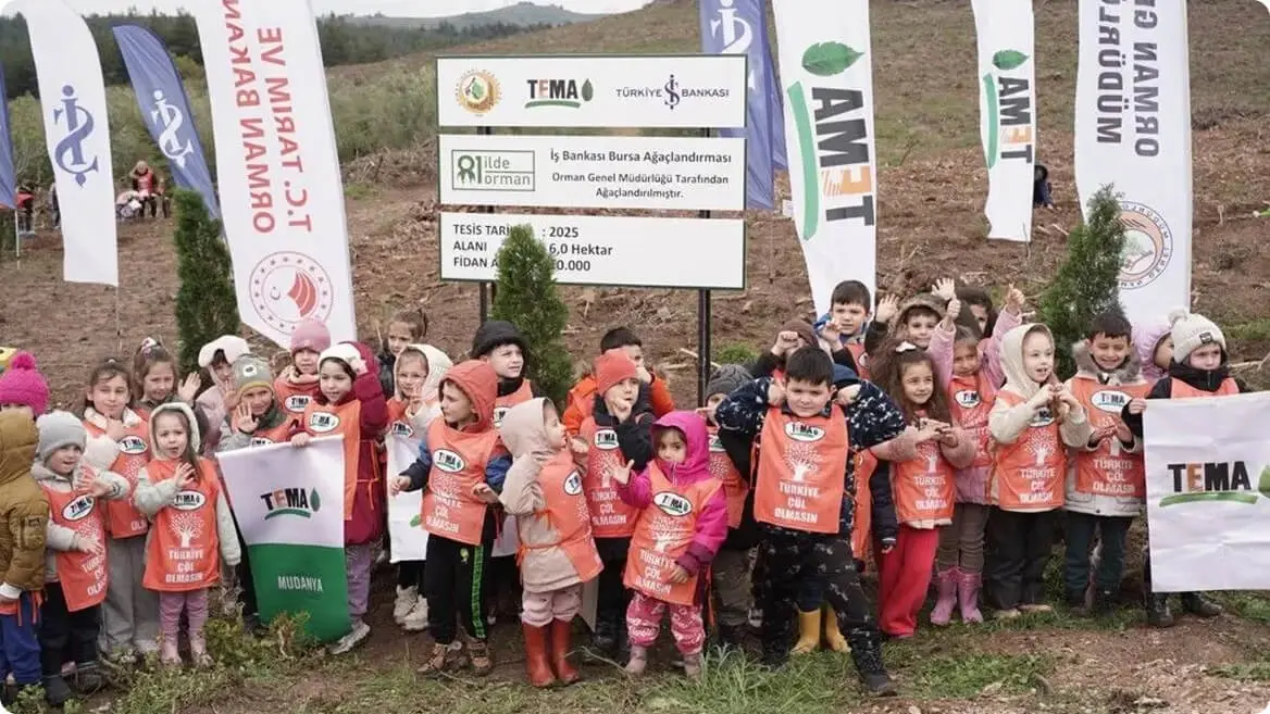 81 İlde 81 Orman’ın yeni durağı Bursa; hedef 2 milyon 200 bin fidan