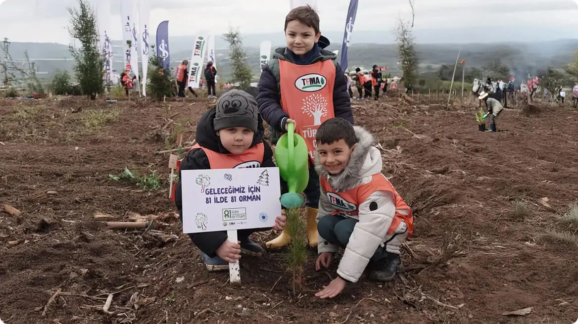 81 İlde 81 Orman’ın Yeni Durağı Bursa; Hedef 2 Milyon 200 Bin Fidan