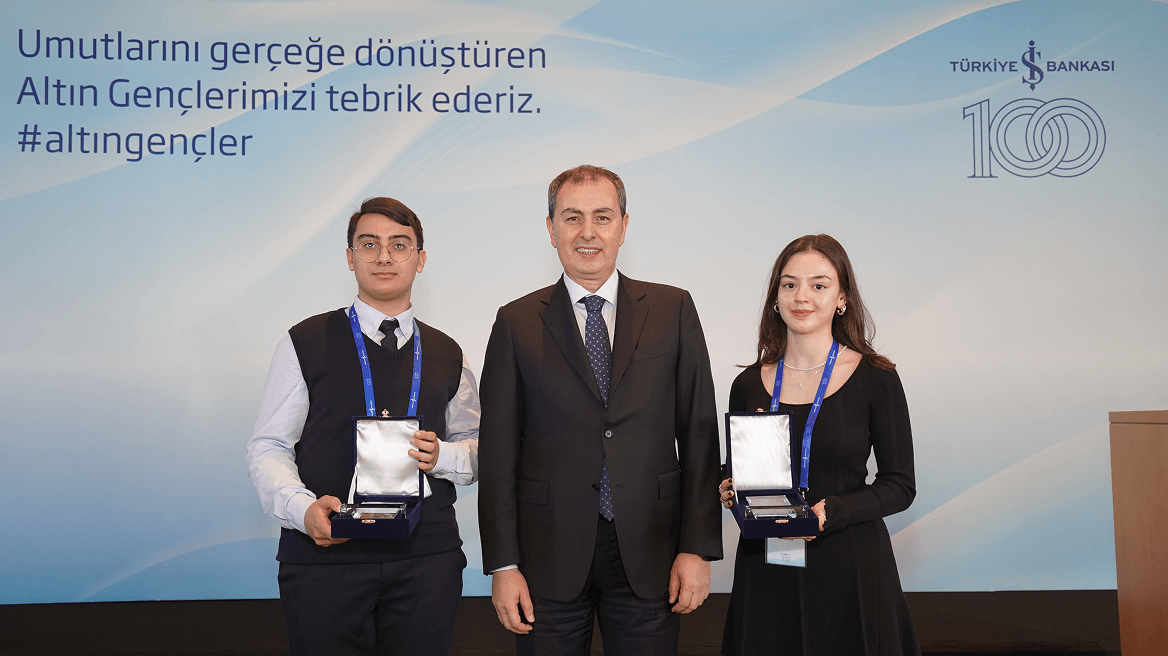 Türkiye İş Bankası’ndan Altın Gençlere Ödül